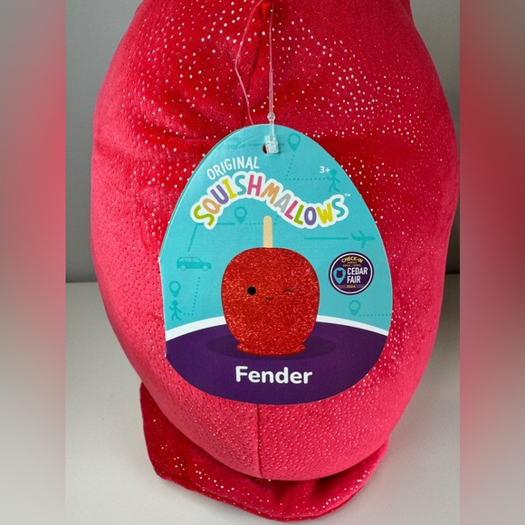 Fender the Candy Apple ⭐️CHECK IN SERIES⭐️ Squishmallow - Picture 3 of 6